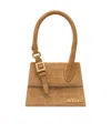 Jacquemus Chiquito Buckle Detailed Medium Top Handle Bag In Brown