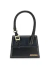 Jacquemus Chiquito Handbag With Buckle In Black