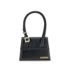 Jacquemus Chiquito Handbag With Buckle In Black