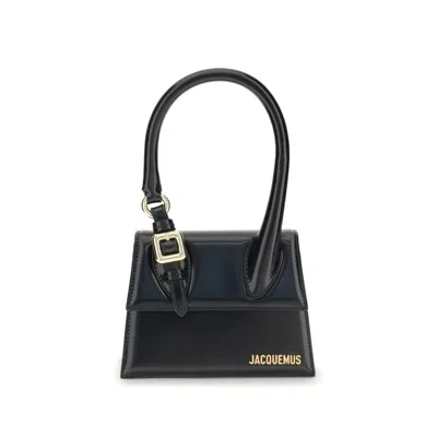 Jacquemus Chiquito Handbag With Women's Buckle In Black