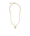Jacquemus Chiquito Necklace In Yellow