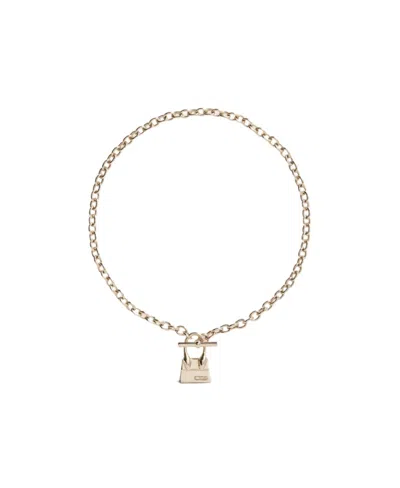 Jacquemus Chiquito Pendant Necklace In Yellow