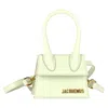 Jacquemus Chiquito Signature Mini Handbag In Green Leather In Green