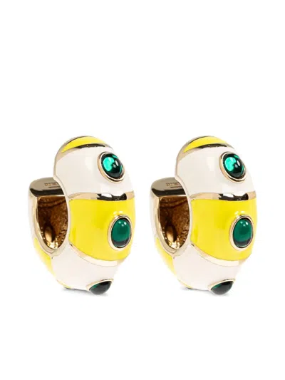 JACQUEMUS CHUNKY HOOP EARRINGS