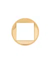 Jacquemus The Rond Circle Bracelet In Yellow