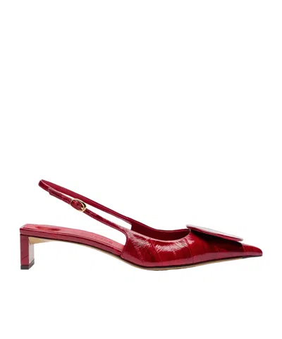 Jacquemus Les Slingbacks Duelo B In Red