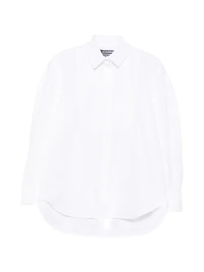 Jacquemus Citta Button-down Shirt In White