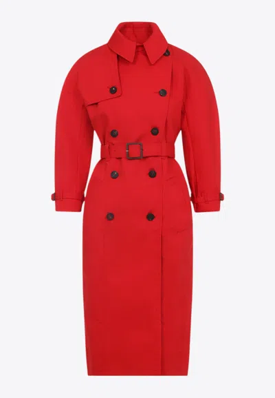 JACQUEMUS CITTA DOUBLE-BREASTED TRENCH COAT