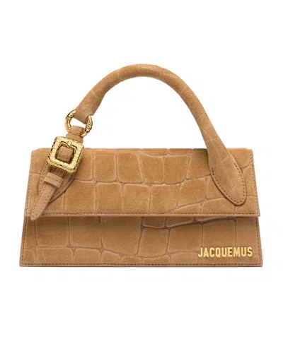 Jacquemus Clamshell Handbag In Brown