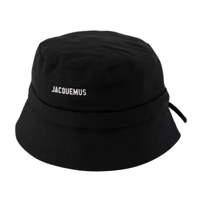 Jacquemus Classic Gadjo Mini Hat For Men In Black