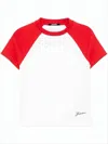Jacquemus Classic Raglan Short-sleeve T-shirt With Contrasting Details In Red
