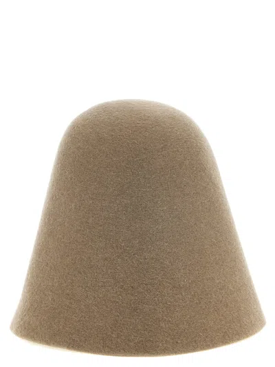 Jacquemus 'cloche' Hat In Brown