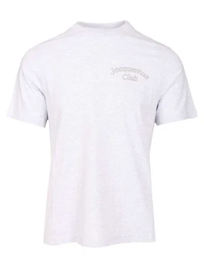 Jacquemus Men Club T-shirt In White
