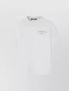 Jacquemus Grey Cotton T-shirt With Embroidered Logo In Gray