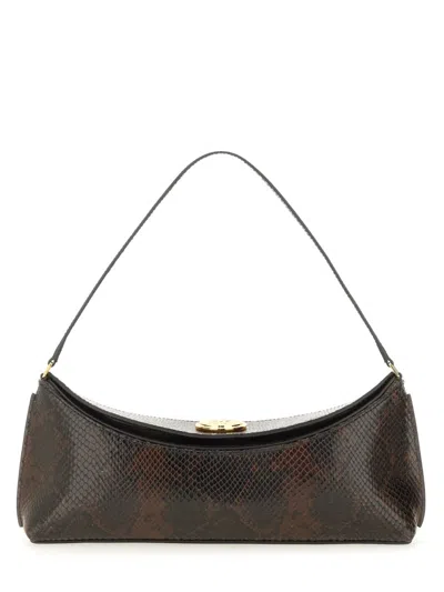 Jacquemus Clutch Bag "ovalo" In Brown