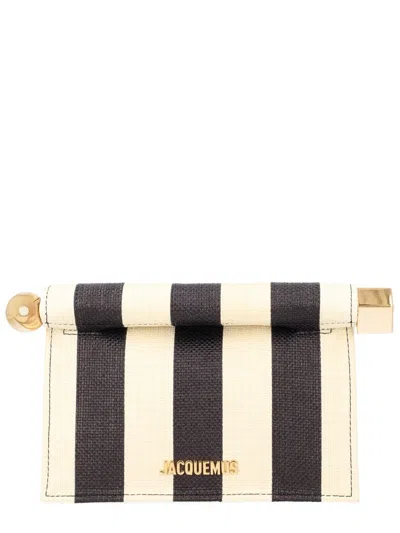 Jacquemus The Small Rond Carré Clutch In Multi