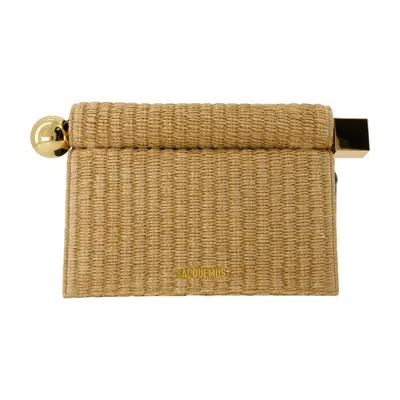 Jacquemus Clutch In Beige