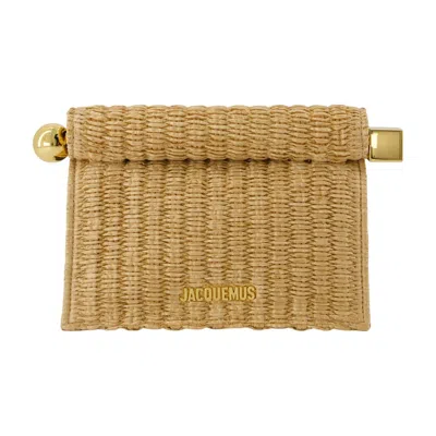Jacquemus Clutch In Beige