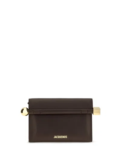 Jacquemus Clutch In Brown