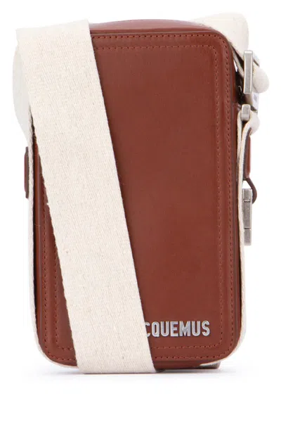 Jacquemus Clutch In Brown