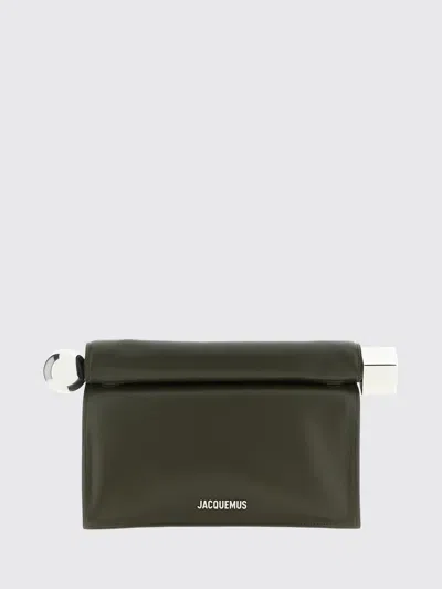 JACQUEMUS CLUTCH JACQUEMUS WOMAN COLOR GREEN,H20219012