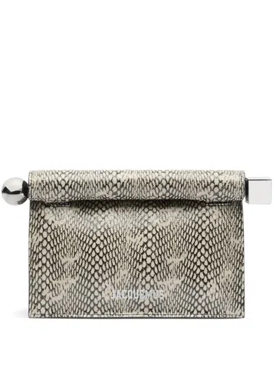 JACQUEMUS JACQUEMUS CLUTCH ROND CARRÉ