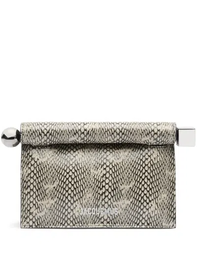 JACQUEMUS CLUTCH ROND CARRÉ