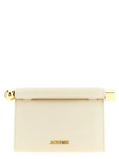 Jacquemus Clutch In White