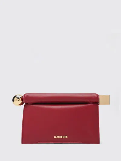 Jacquemus Clutch Woman  In Burgundy