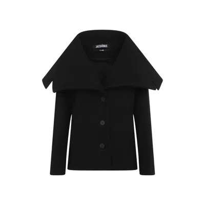 Jacquemus Coat In Black