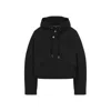 Jacquemus Chic Cropped Parka Coat With Unique Design And High-quality Organic Cotton Blend In Black