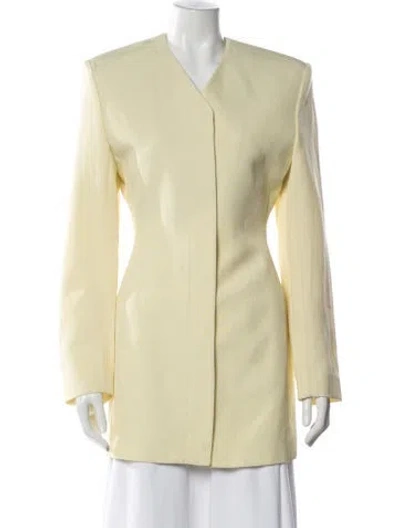 Pre-owned Jacquemus Coat W/ Tags In Yellow