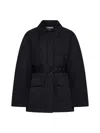 Jacquemus Bari Cotton And Linen Blouson In Black