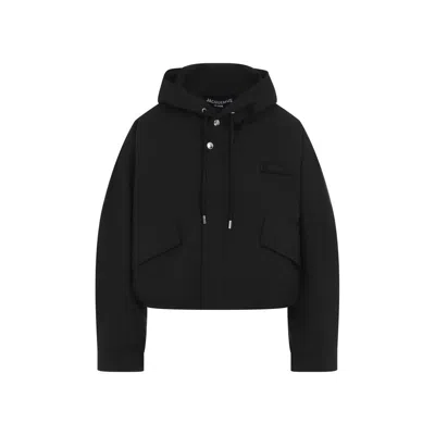 Jacquemus Water-repellent Caraco Parka Jacket In Black
