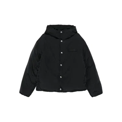JACQUEMUS COATS BLACK