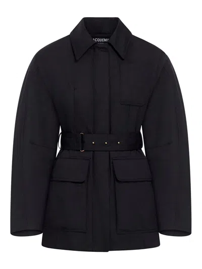 Jacquemus Le Blousen Bari In Black