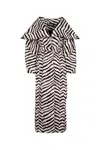 Jacquemus Coat In Multicolor