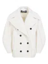 Jacquemus Wool Caban In Neutral
