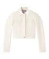 Jacquemus Women La Veste De-nimes Denim Jacket In Neutral