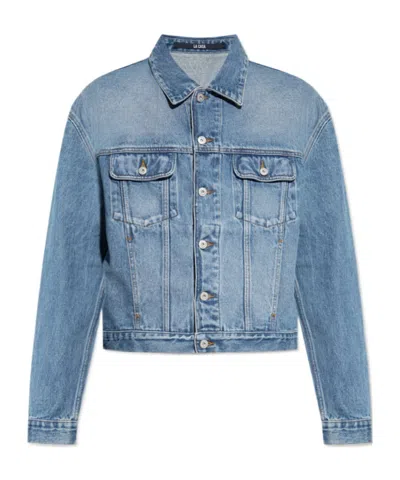 JACQUEMUS JACQUEMUS COLLARED BUTTON-UP DENIM JACKET