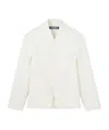 Jacquemus Collarless Tailored Jacket In White