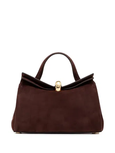Jacquemus Compact Mini Handbag For Women In Purple