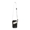 Jacquemus Compact Vertical Bag With Adjustable Strap In Black