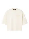 Jacquemus Beige Crewneck Logo T-shirt In Neutral
