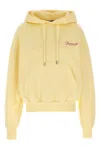 Jacquemus Women Le Hoodie Corto In Yellow