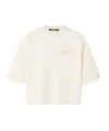 Jacquemus Beige Crewneck Logo T-shirt In Neutral