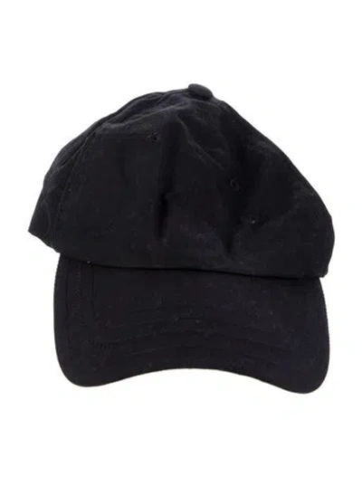 Pre-owned Jacquemus Cotton Baseball Cap In Black