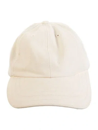 Pre-owned Jacquemus Cotton Baseball Cap In Neutral