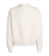 Jacquemus Logo Knit Sweater In Neutral