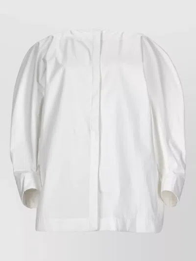 Jacquemus Cotton Blouse In White